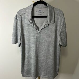 Eight Bells men’s size Large casual golf shirt, grey